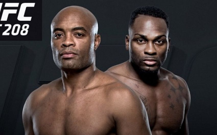 Видео боя Андерсон Сильва - Дерек Брансон UFC 208