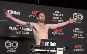 Результаты взвешивания UFC on ESPN 50