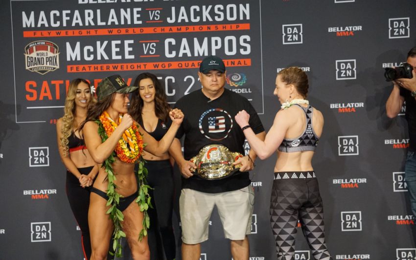 Видео боя Илима-Лей МакФарлейн - Кейт Джексон Bellator 236