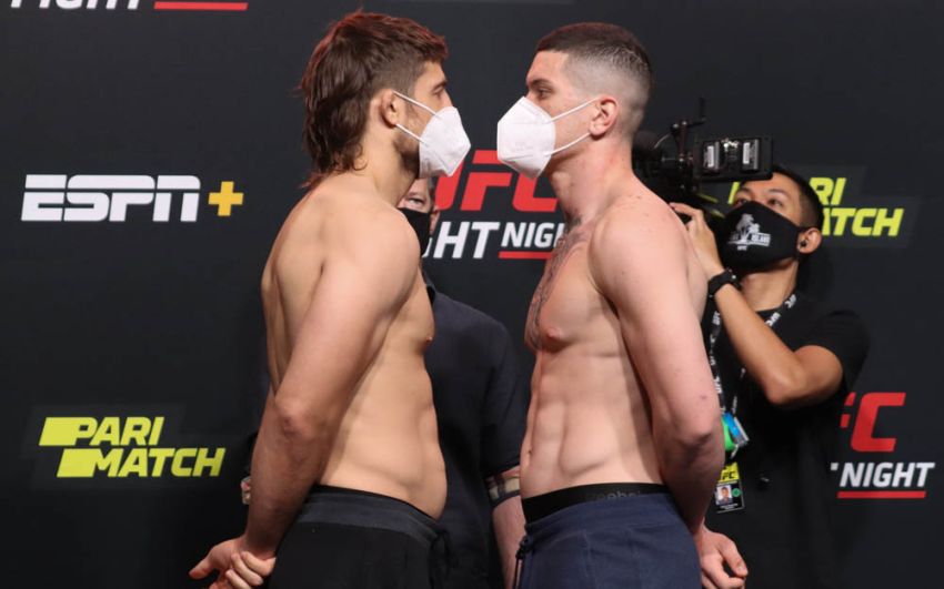 Видео боя Эндрю Санчес - Веллингтон Турман UFC on ESPN+ 32