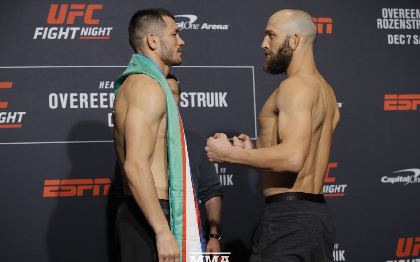 Видео боя Махмуд Мурадов - Тревор Смит UFC on ESPN 7