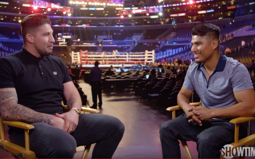 Интервью Майки Гарсии Брендану Шаубу в программе "BELOW THE BELT" на канале SHOWTIME 