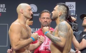 Результаты взвешивания турнира UFC Fight Night 267