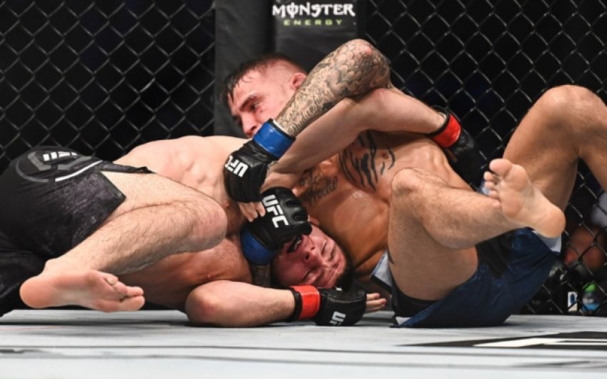 Разбор гильотины Порье в бою с Нурмагомедовым на UFC 242