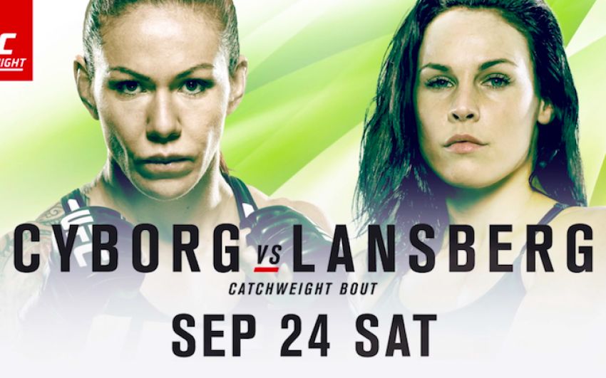 Прямая трансляция UFC Fight Night 95 (Brasilia) - Крис "Сайборг" Жустино - Лина Лансберг