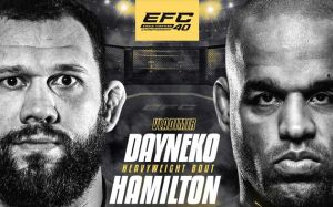 Видео боя Владимир Дайнеко – Энтони Гамильтон EFC 40