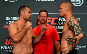 Результаты турнира UFC Fight Night 134: Маурисио Руа - Энтони Смит