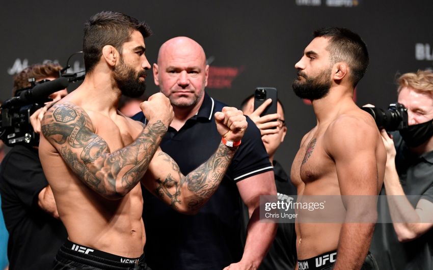 Видео боя Бенуа Сен-Дени - Элизеу Залески дос Сантос UFC 267