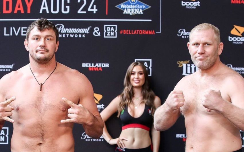 Церемония взвешивания турнира Bellator 225: Мэтт Митрион - Сергей Харитонов II