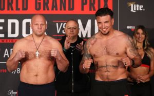 Видео боя Федор Емельяненко - Фрэнк Мир Bellator 198