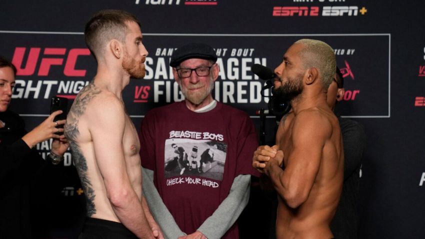 Результаты взвешивания турнира UFC on ESPN 67