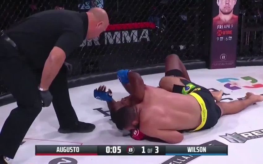 Видео боя Хосе Аугусто – Джонатан Уилсон Bellator 255