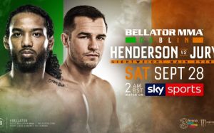 Файткард турниров Bellator 227 и Bellator Dublin: Бенсон Хендерсон - Майлс Джури, Джеймс Галлахер - Роман Салазар