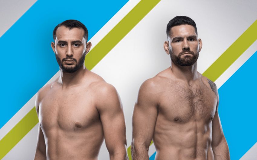 Прямая трансляция UFC on ESPN 6: Крис Вайдман - Доминик Рейес