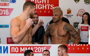 Взвешивание FIGHT NIGHTS GLOBAL 56