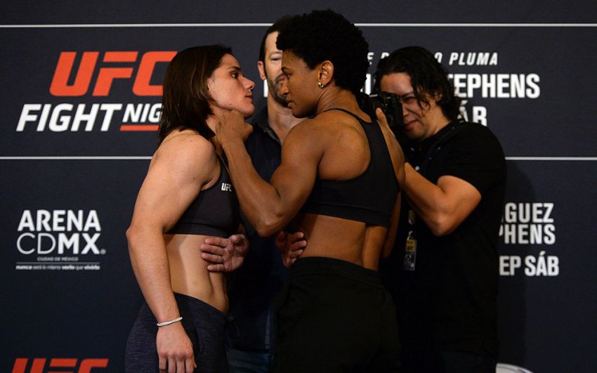 Видео боя Ариане Карнелосси - Анджела Хилл UFC Fight Night 159