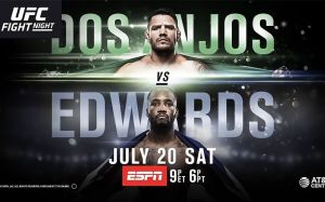 Результаты турнира UFC on ESPN 4: Рафаэль Дос Аньос - Леон Эдвардс
