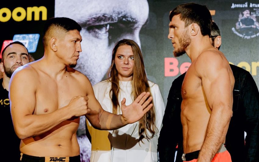 Видео боя Мариф Пираев – Куат Хамитов AMC Fight Nights "Кубок Донского атамана"