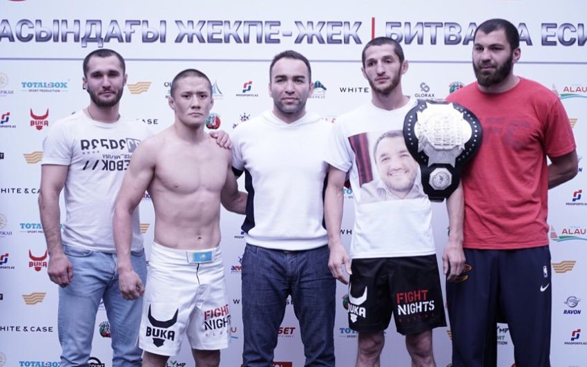 Результаты взвешивания участников турнира Fight Nights Global 88: Уланбеков - Жумагулов