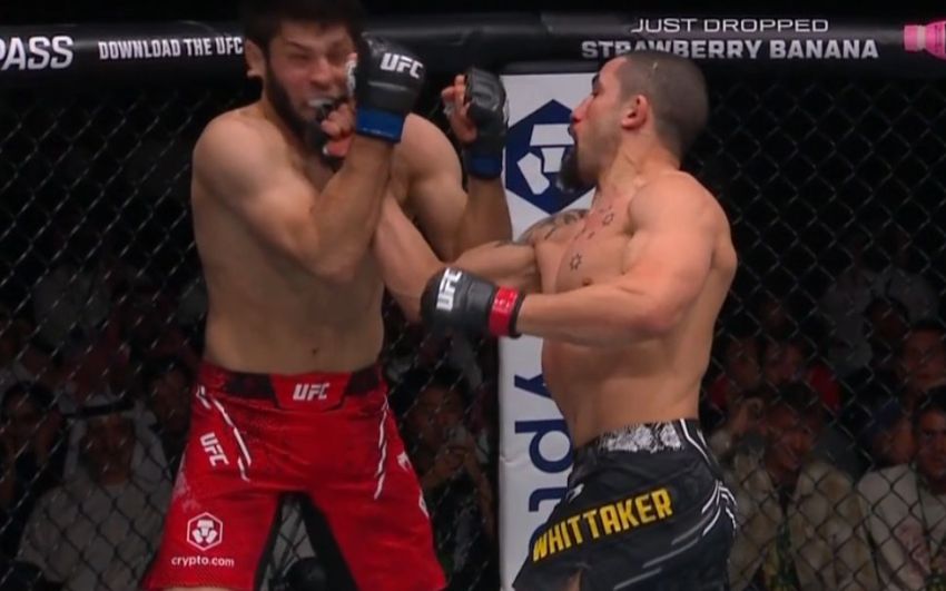Видео боя Роберт Уиттакер – Икрам Алискеров UFC on ABC 6