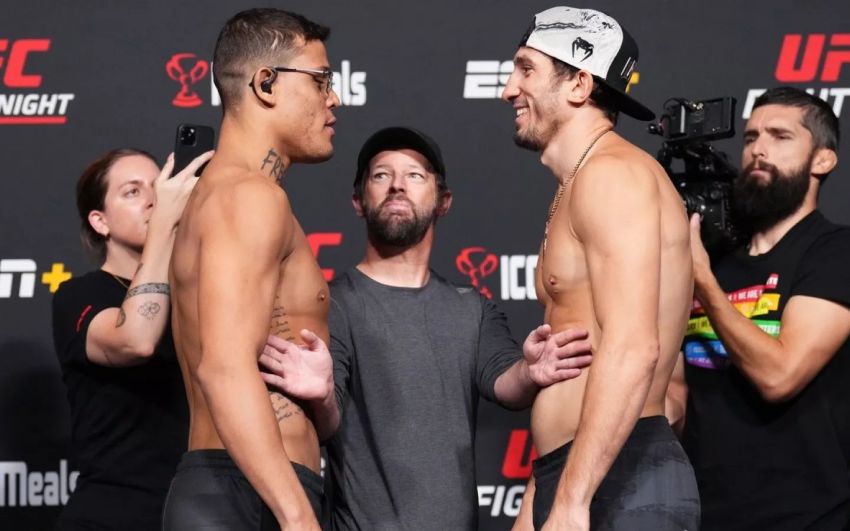Видео боя Кайо Борральо - Армен Петросян UFC on ESPN 39