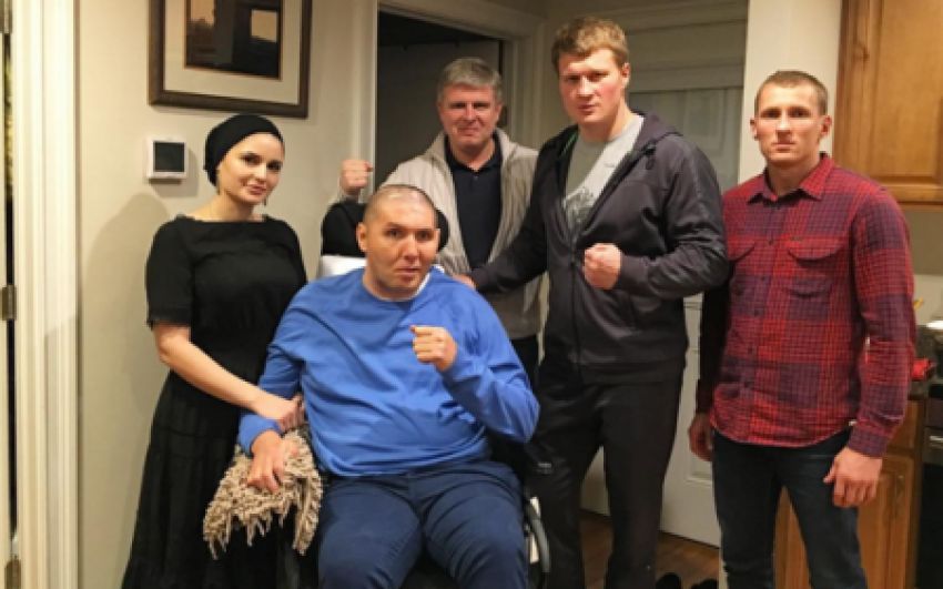 Кадр дня:Абдусаламов,Поветкин,Трояновский,Рябинский