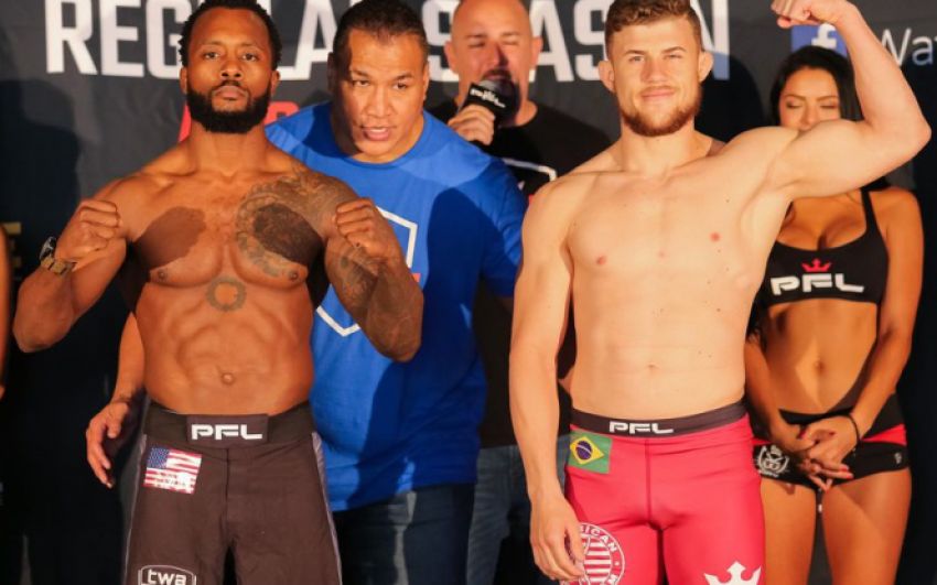 Видео боя Натан Шульте - Джейсон Хай PFL 5