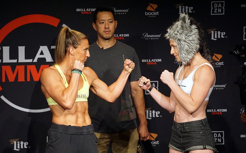 Видео боя Джулия Бадд - Ольга Рубин Bellator 224