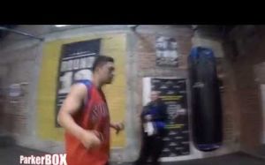 Тренировка Джозефа Паркера, Изуагбе Угоноха и Джона Паркера