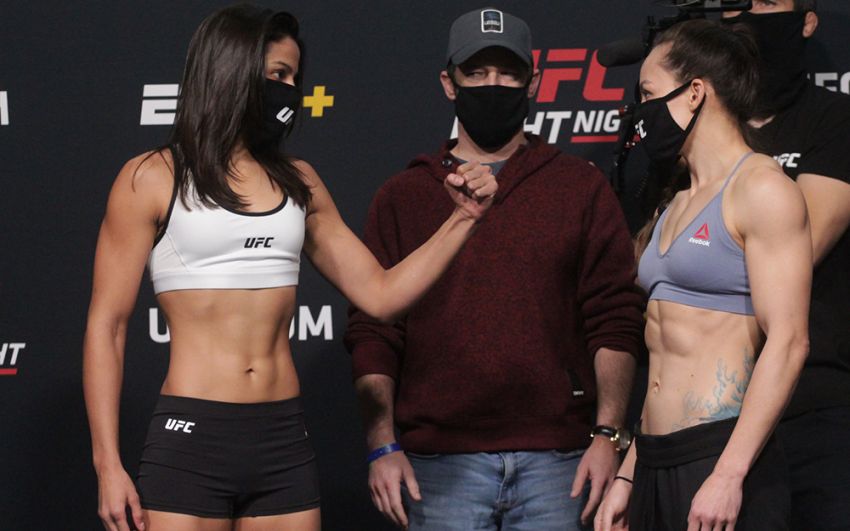 Видео боя Глориа де Паула - Джин Ю Фрей UFC Fight Night 187