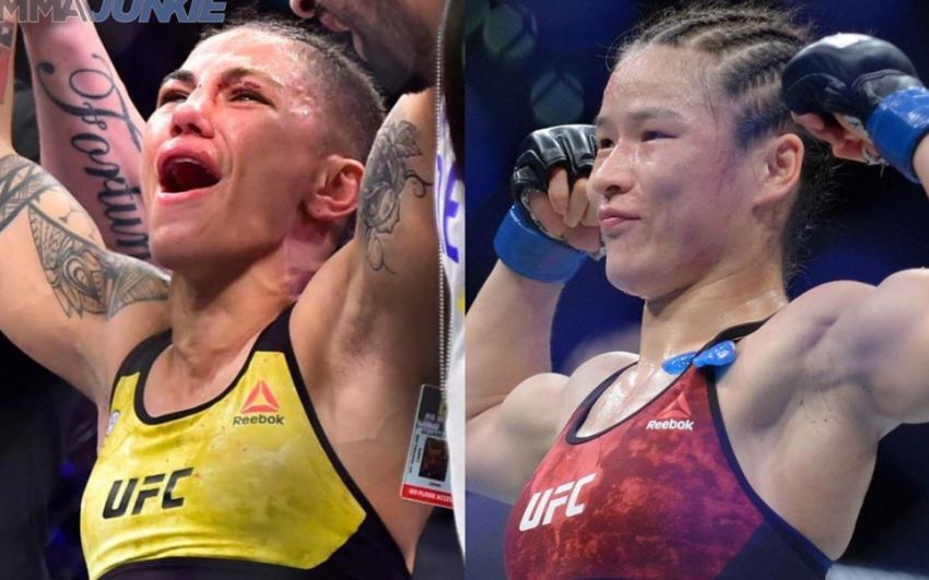В разработке: Джессика Андраде - Вейли Жанг на турнире UFC в Китае