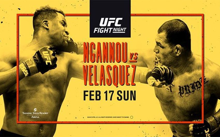 Прямая трансляция UFC on ESPN 1: Кейн Веласкес – Фрэнсис Нганну