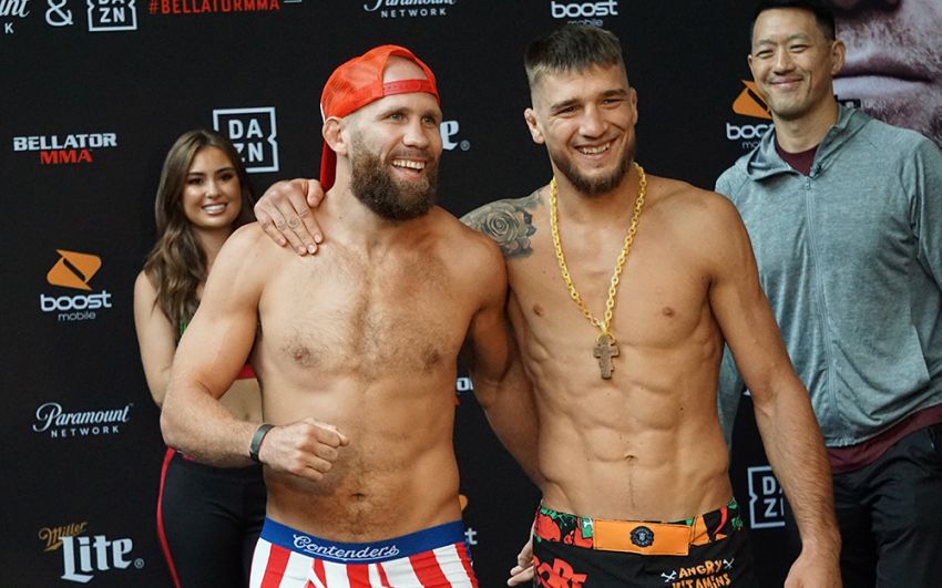 Видео боя Дэвид Рикелз - Ярослав Амосов Bellator 225