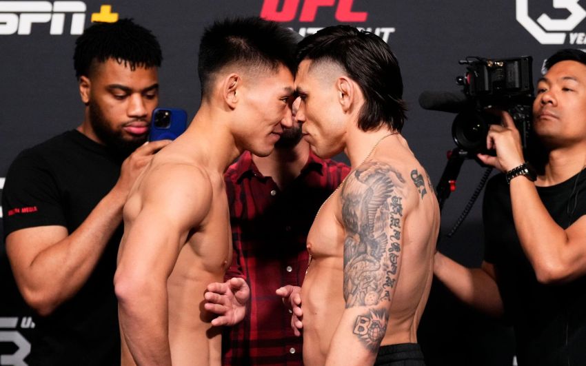 Результаты взвешивания UFC Fight Night 223