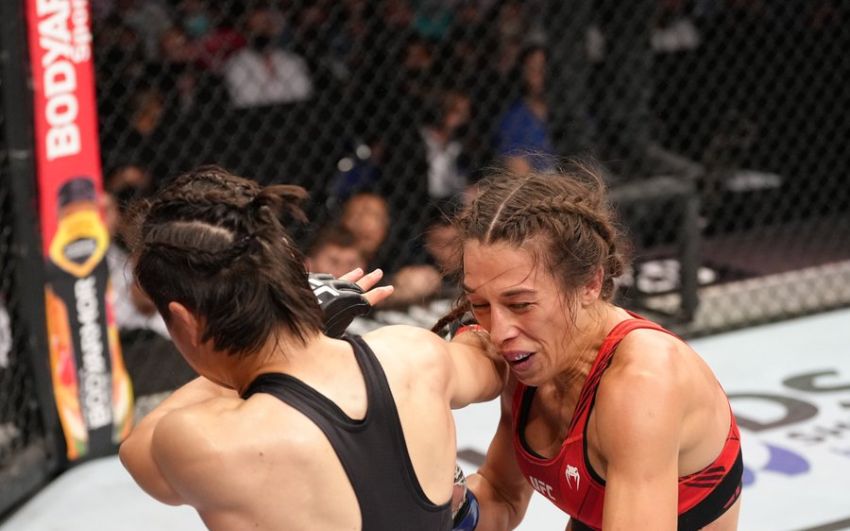 Вейли Жанг ярко нокаутировала Йоанну Енджейчик в реванше на UFC 275