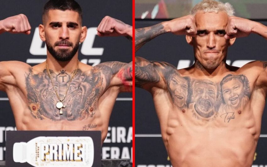 Результаты взвешивания UFC 317