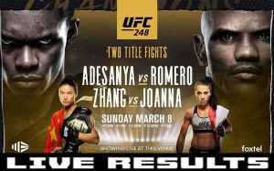 Результаты турнира UFC 248: Исраэль Адесанья - Йоэль Ромеро, Вейли Жанг - Йоанна Енджейчик