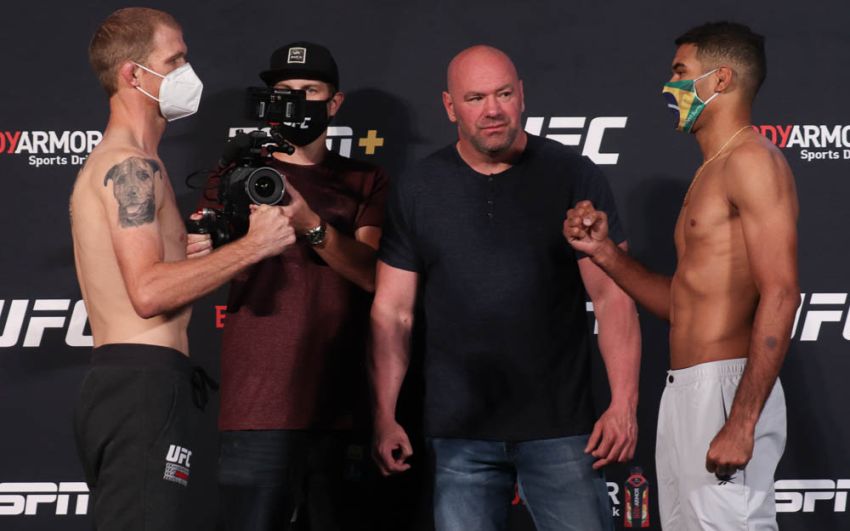 Видео боя Йен Хейниш - Джеральд Мершарт UFC 250