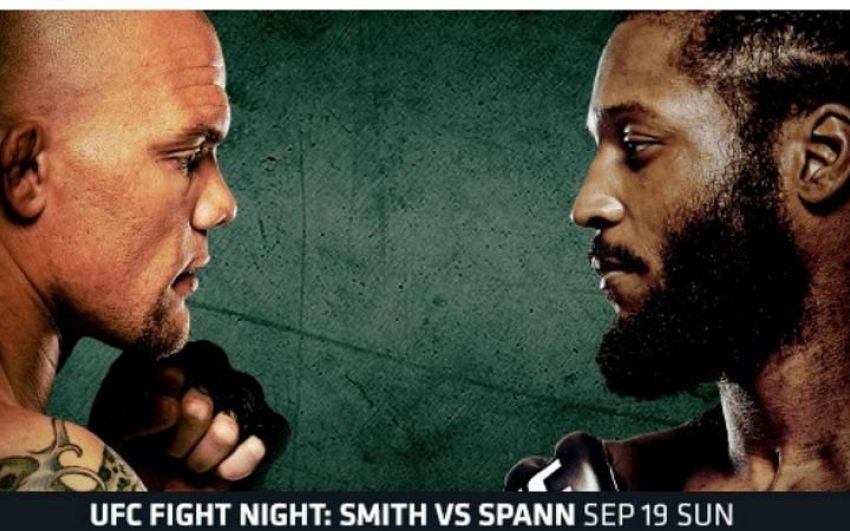 Где смотреть UFC Fight Night 192: Энтони Смит – Райан Спэнн