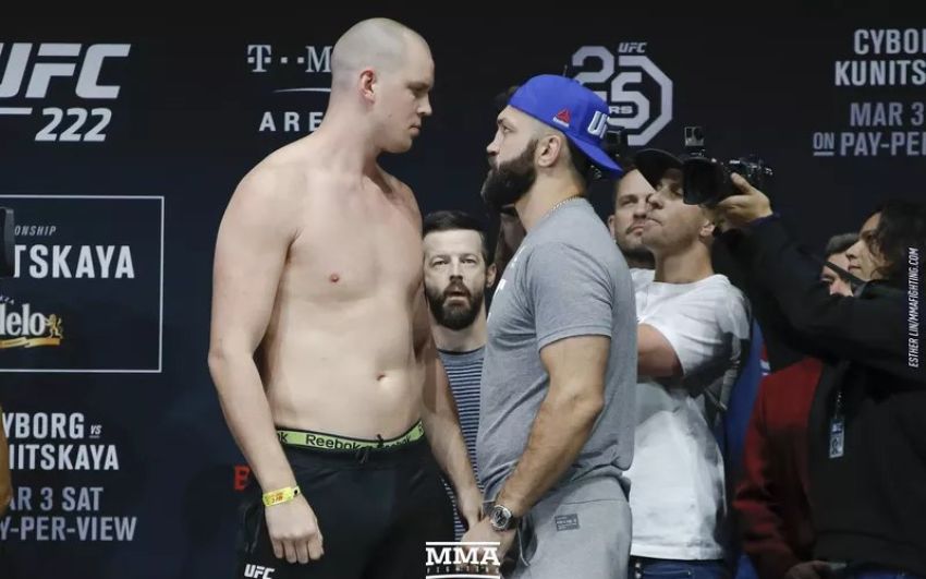 Видео боя Стефан Штруве - Андрей Орловский UFC 222
