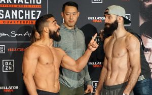 Церемония взвешивания перед Bellator 241: Патрисио Фрейре - Педро Карвальо, Анатолий Токов - Фабио Агилар