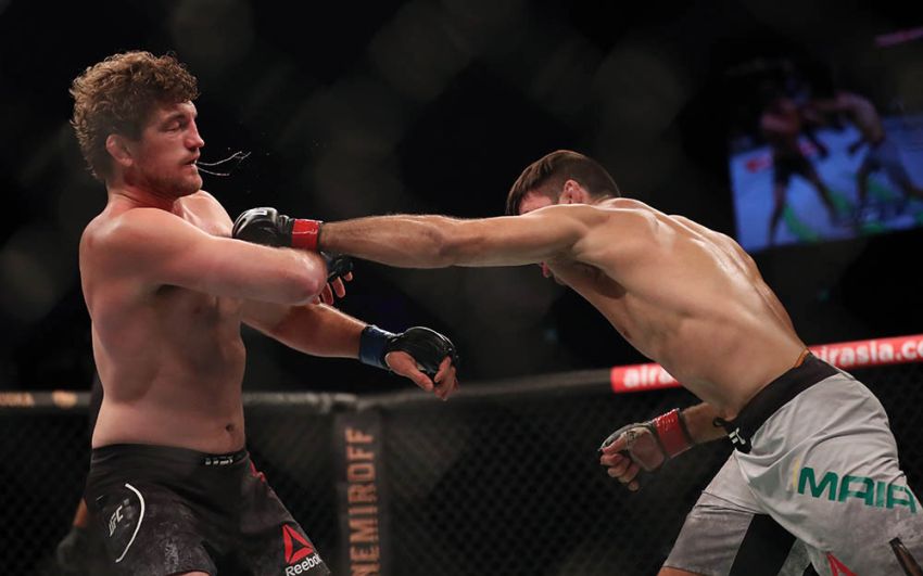 Слова Демиана Майи после досрочной победы над Беном Аскреном на UFC Fight Night 162