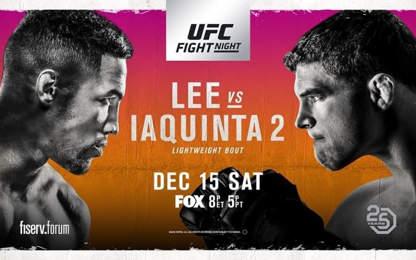 Результаты турнира UFC on FOX 31: Кевин Ли - Эл Яквинта 2