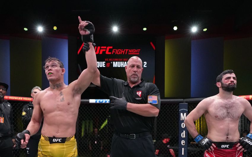 Видео боя Гаджи Омаргаджиев – Кайо Борральо UFC on ESPN 34