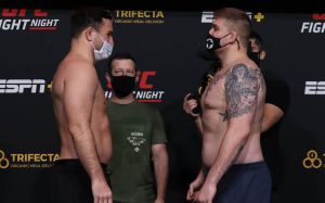 Видео боя Джейк Кольер - Джан Вилланте UFC on ESPN 19
