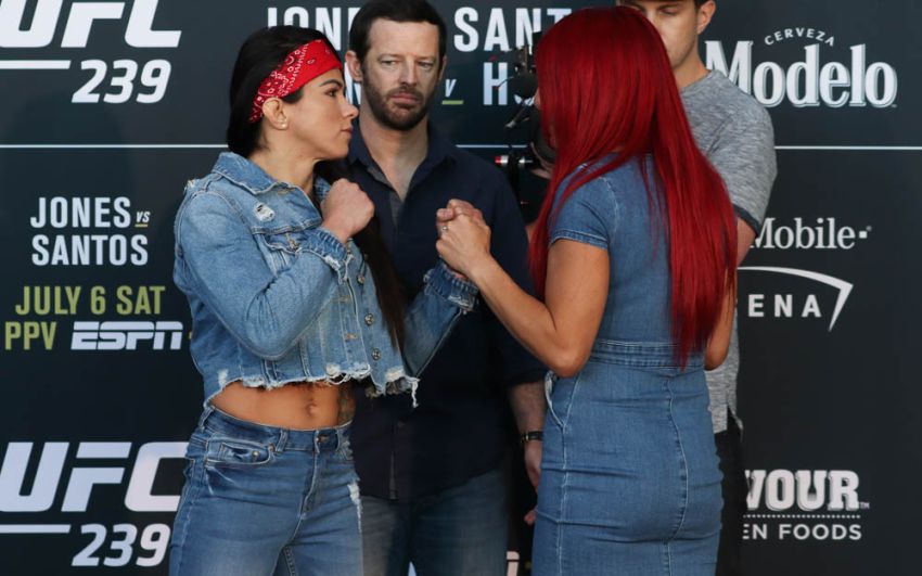 Видео боя Клаудиа Гаделья - Ранда Маркос UFC 239