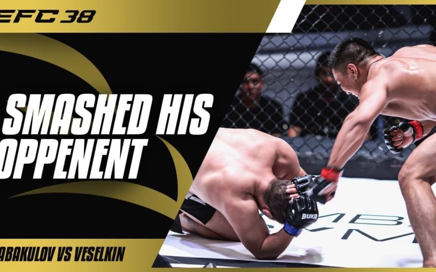 Видео боя Константин Веселкин - Данияр Бабакулов EFC 38