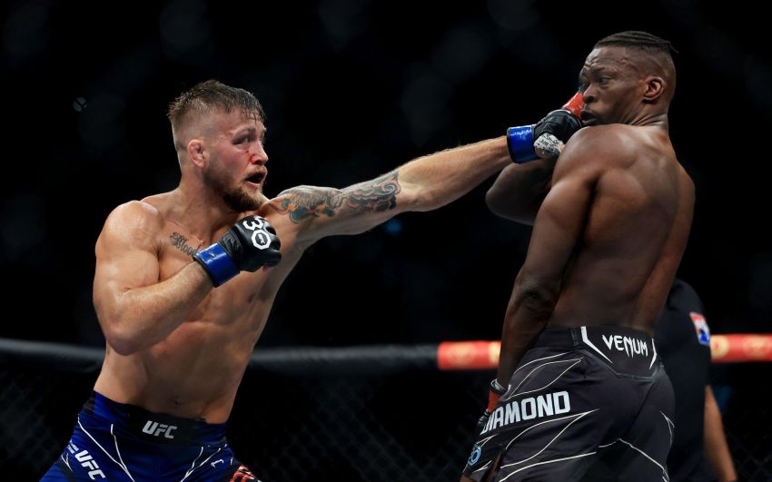 Видео боя Блад Даймонд - Чарли Радтке UFC 293