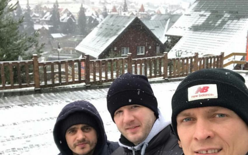 Александр Усик начал первый этап подготовки к бою с Бриедисом