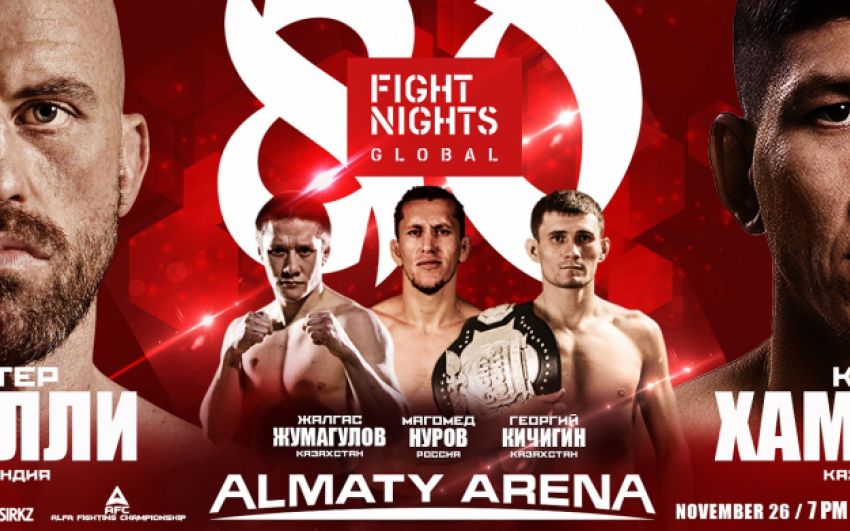 Прямая трансляция FIGHT NIGHTS GLOBAL 80